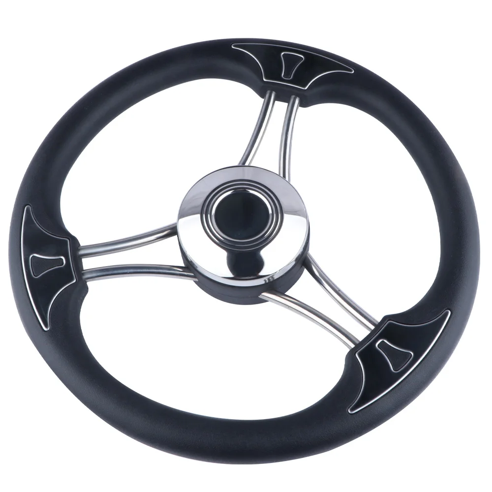 Volante Marinho De Aço Inoxidá - Fishing Boat Steering Wheel avaliação e preço